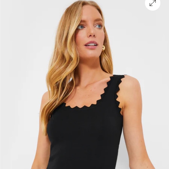 Tuckernuck Ric Rac black tank - Picture 4 of 9